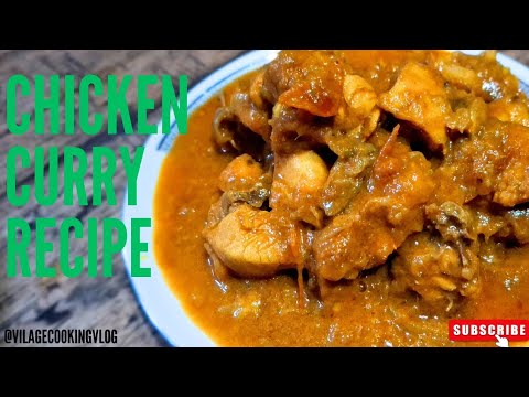 Chicken curry recipe | মুরগির মাংসের রেসিপি মাটির চুলায় | Gravy Chicken Recipe #vilagecookingvlog