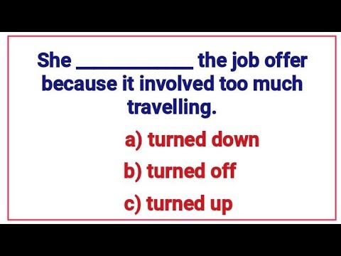 English Grammar Test ✍️ Phrasal verb quiz with explanation📘📖 Can you score 100% in this test?