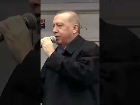 nereden nereye - Recep Tayyip Erdoğan seçim şarkısına eşlik ediyor