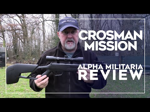 Crosman Mission Air Rifle Review & Accuracy Test - A £249 magazine fed break barrel gas ram