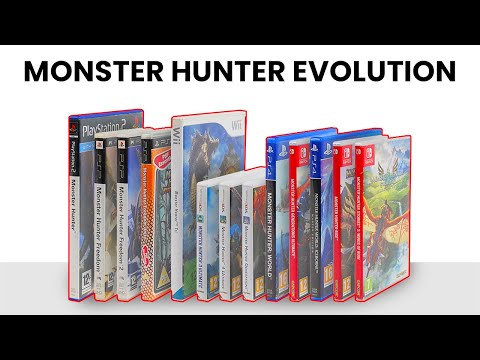 Evolution of Monster Hunter Games | 2004-2024 (Unboxing + Gameplay)