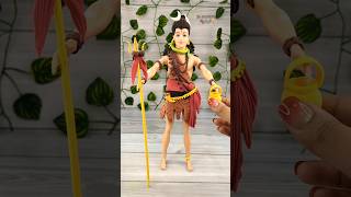 Reverse Play⏮️Mahadev Lord Shiva Idol Making With Clay🕉️🙏🥥🌺Mahadev Adiyogi 🙏🙏🙏 #viral #shorts #trend