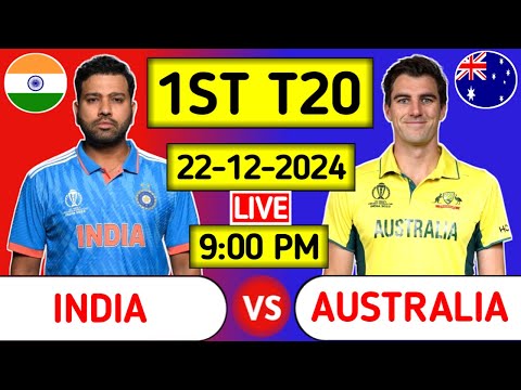 India Vs Australia 1st T20 Live Score - Part 2