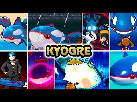 Evolution of Kyogre Battles (2002 - 2023)