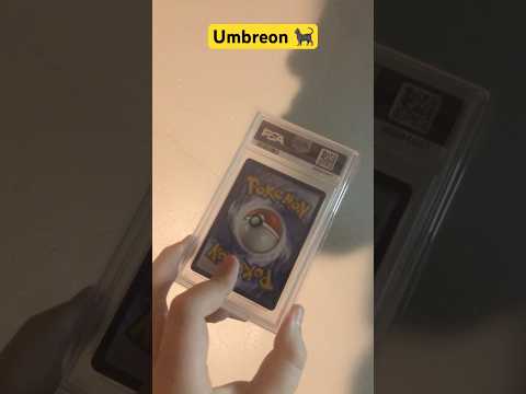 Umbreon Vmax PSA 10😱🔥 #pokemon #pokemoncards #pokemontcg #pokemoncommunity #pokemoncardcommunity