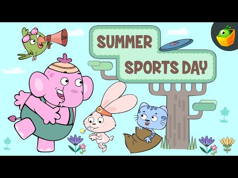 Summer Sports Day | Charlie and friends | Episode 4 | English Short Stories