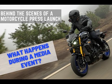 Behind the Scenes of a Motorcycle Media Event!