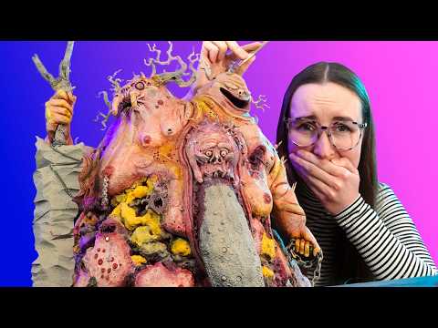 Painting a Nurgle Titan so disgusting it made us feel sick