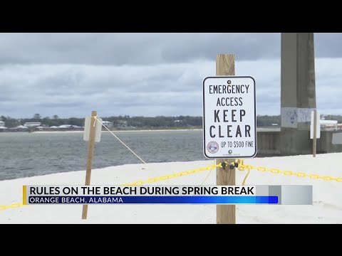 Orange Beach police issue stern warning for spring breakers