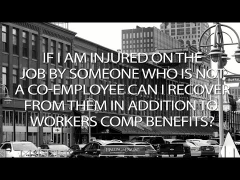 If I am injured on the job by someone who is not a co-employee...