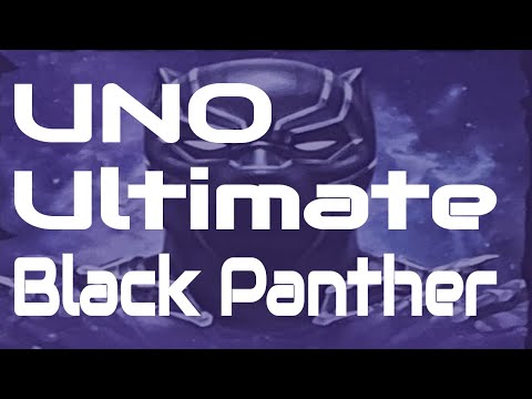 UNO Ultimate Marvel | Black Panther Character Deck Breakdown