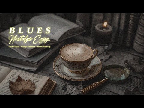 Nostalgic Blues Café ☕ | Classical Melodies to Soothe Your Soul, Lose in Cozy Night 🎶🎶