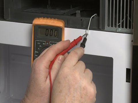 Microwave Light Socket Voltage Testing