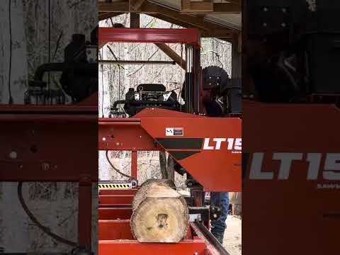 Sawing 2nd Edging Board from 1st Poplar on New Years Day 1/1/25