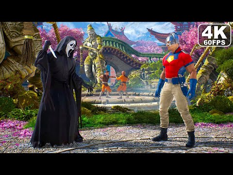 Mortal Kombat 1 Ghostface Vs Peacemaker Gameplay MK1