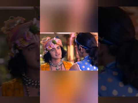 Krishna Masti Scene ll #radhakrishna #starbharat #krishnavanionlove #krishnavani #sumedhmudgalkar