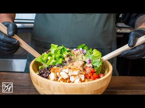 BBQ Chicken Salad for the New Year