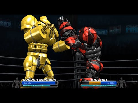 REAL STEEL THE VIDEO GAME/GOLDEN WARRIOR vs VILLAIN/