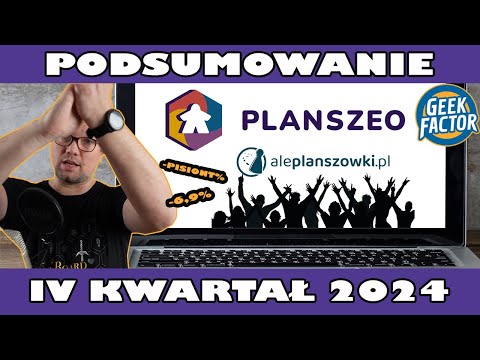 Podsumowanie IV Kwartału 2024 | AlePlanszowki | Planszeo | Promocje Przedsprzedaże | Bestsellery