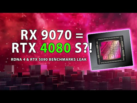 RX 9070 = RTX 4080S In Benchmark Leak! RTX 5090 Perf Leak