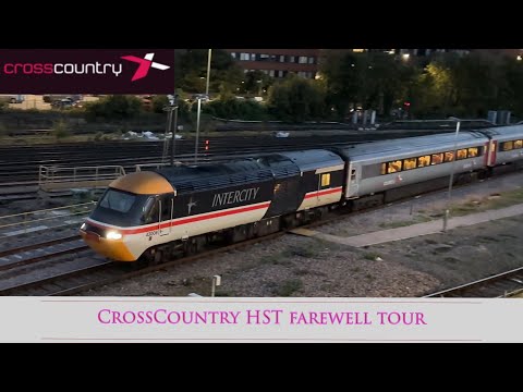 CrossCountry HST Farewell Tour through Basingstoke 26/09/2023