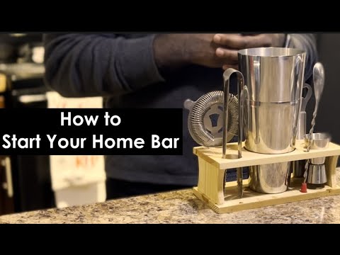 How to Start Your Home Bar