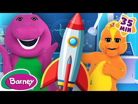 Riff the Rocket Ship Inventor 🚀 | Fun Science & STEM for Kids | Barney The Dinosaur | 9 Story Kids