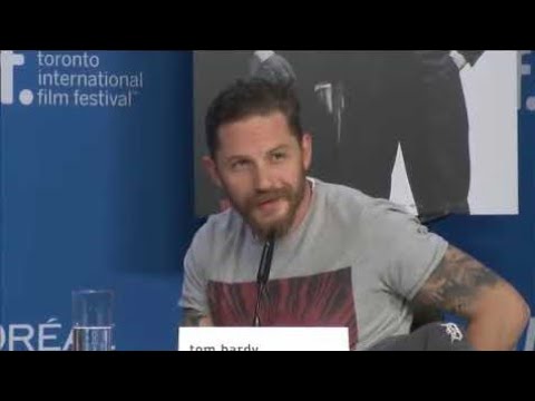 Tom Hardy responds to a question by a gay activist about his sexuality