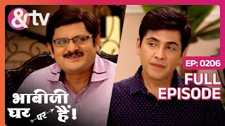 Vibhuti क्यों हुआ Tiwari पे गुस्सा ? Bhabi Ji Ghar Par Hai Full Ep 206 |14 Dec 15|Anita@andtvchannel