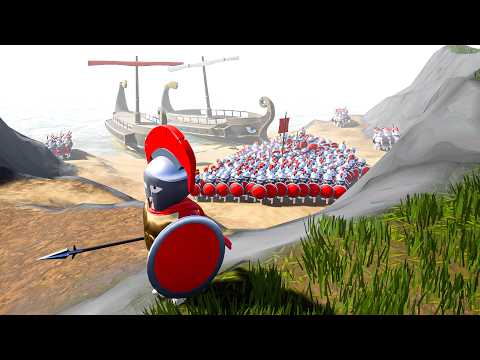 300 SPARTANS (Battle of Thermopyle) - Shieldwall