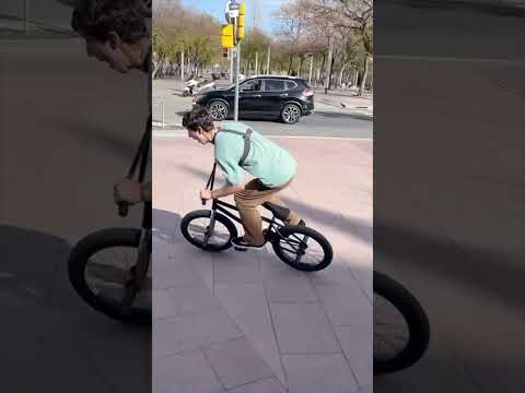 BMX Riding on Fences