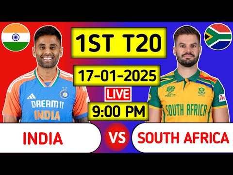 India Vs South Africa 1st T20 Live Score