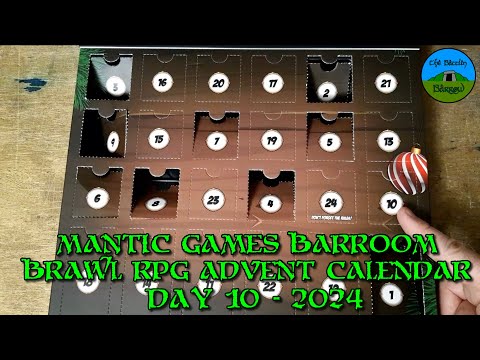 Mantic Games BarRoom Brawl RPG Advent Calendar Day 10 - 2024