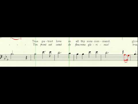 Tenor part for O Canada.wmv