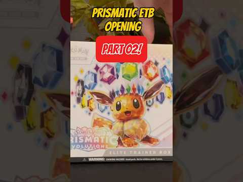 Prismatic Evolutions ETB opening - part 2 - 😬cmon #sunbreon #pokemonpackpulls #pokemontradingcards