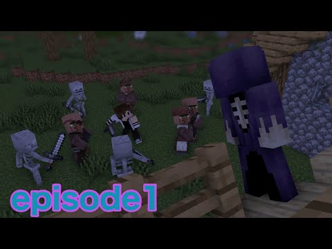 Skeleton invasion plan - ep.1 raid - Minecraft animation