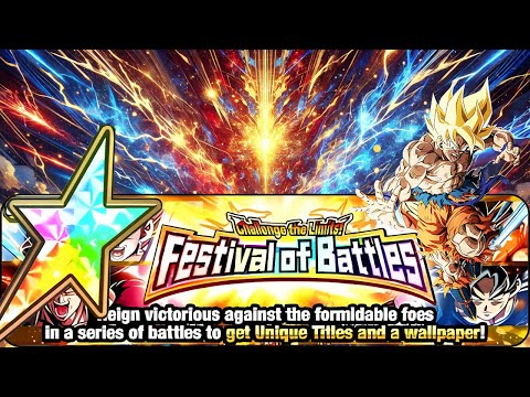 Festival of Battles is HERE! Dokkan Battle’s Newest Mode! 🔥