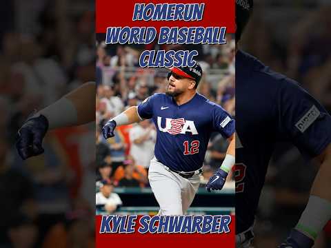 Kyle Schwarber Homerun 2023 #MLB World #Baseball Classic