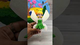 Reverse Play⏮️Tinkerbell Fairy Making With Clay 💕🥰, ❤️🧚‍♀️🧚‍♀️🧚‍♀️ #fairy #clayart #viral #trending