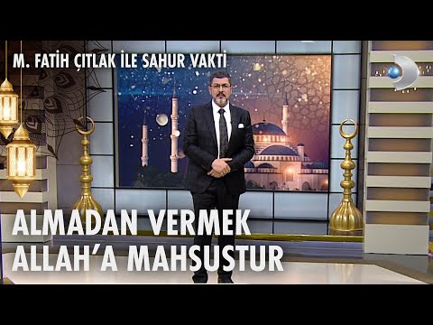 Bazı dualar neden kabul edilmez? | M. Fatih Çıtlak ile Sahur Vakti | 13.03.2025