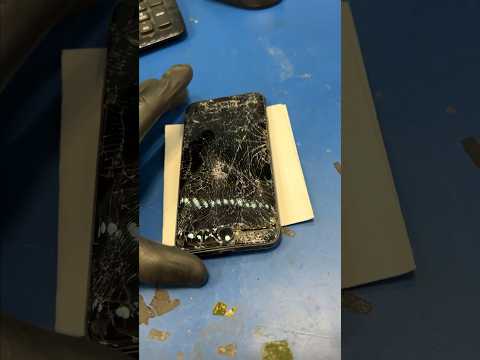 iPhone Was Ran Over…. Can We Fix It? #tech