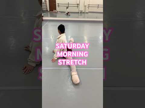 SATURDAY MORNING STRETCH #morning#saturday#stretch#ballerina#ballet#flexible#dancer#stretching#split