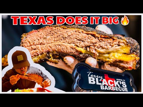 Tanzanian Tries Texas’ BIGGEST BBQ Ribs for the First Time | UNEXPECTED results!