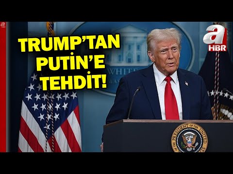 Trump'tan Putin'e tehdit: Rus ekonomisini çökertebilirim! | A Haber