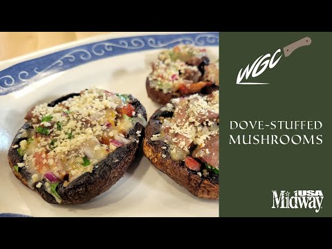 Dove-Stuffed Mushroom Recipe | Wild Game Cook