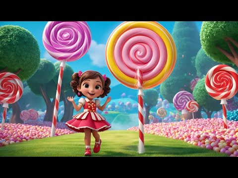 Dance Around the Lollipop Tree Rhyme Song | Popular Nursery Rhyme | Educational Kids Songs