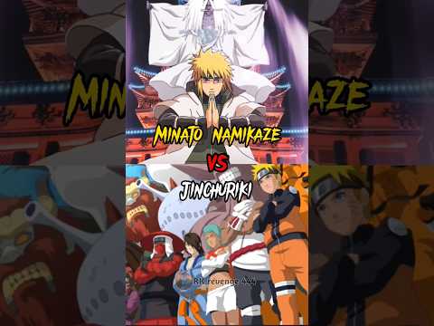 Minato Namikaze vs all Jinchuriki #shorts #viral #naruto #anime