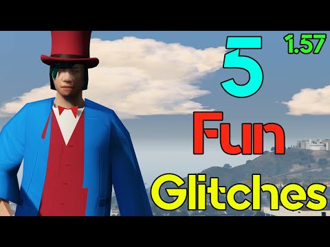 5 Fun Glitches in GTA Online - 1.57 #16