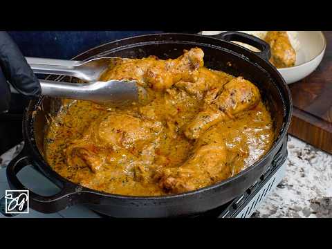 Easy and Creamy Smothered Chicken Dinner