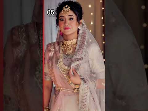 Shivangi Joshi Top 10 Beautiful Lehenga choli #status #shorts